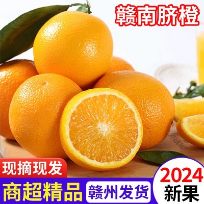 【顺丰包邮】赣南脐橙当季现摘新鲜水果橙子手剥橙礼盒装整箱批发 1件图3