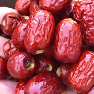 去核灰枣新疆无核枣10公斤 食品制作原料批发空心枣软枣新疆红枣 1箱图2