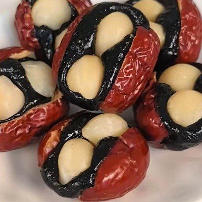 代发抱富枣血糯米暴富枣独立包500g 网红夏威夷果夹心幸福抱富枣 2袋图2