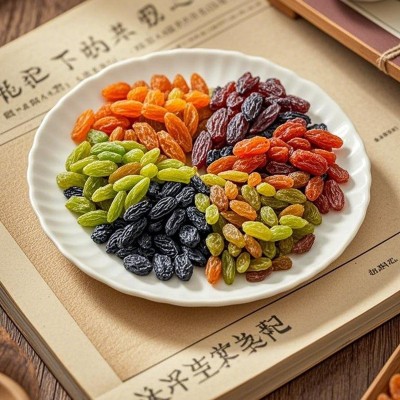 新疆四色葡萄干新货袋装 代发吐鲁番特产果干批发多色多彩葡萄干 1袋图2