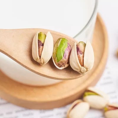 2024新货大颗粒盐焗袋装净重年货干货坚果休闲批零食休闲开心果 2袋图4
