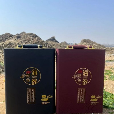 年货海鲜礼盒大连特产速食海参鲍鱼双拼干货中秋礼品送长 辈礼品 1件图2