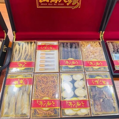 海参鲍鱼多规格礼盒水产干货辽参刺参厂家批发直播代发海参  2盒图3