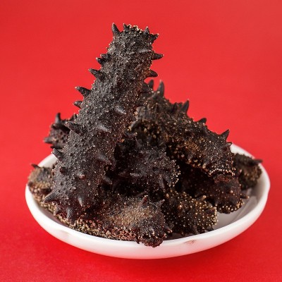 SC工厂现货批发大连A级淡干海参辽参刺参海参干货批发海参干货50G 50盒图4
