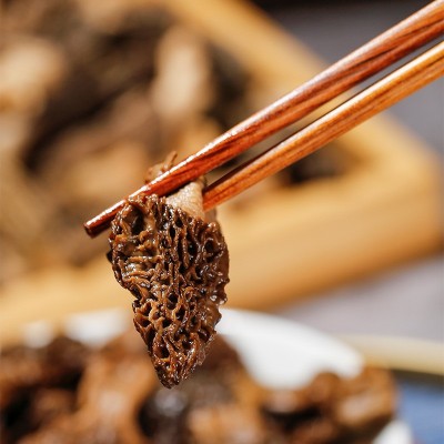 天锦有兴安机野生羊肚菌礼盒 食用菌煲汤食材东北特产山珍羊肚菌 2盒图2