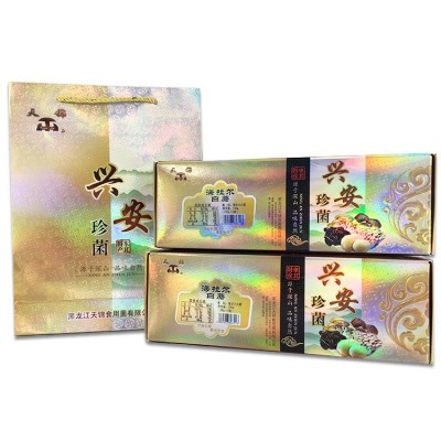 天锦兴安海拉尔白蘑礼盒150g*2盒海拉尔白蘑东北蘑菇厂家批发 1盒图4