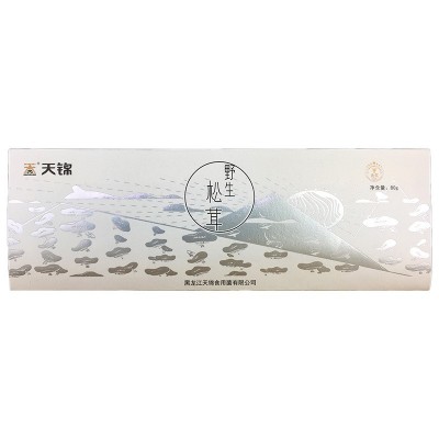 天锦山水盒野生松茸80g松茸干货东北松茸大兴安岭松茸切片 2件图3