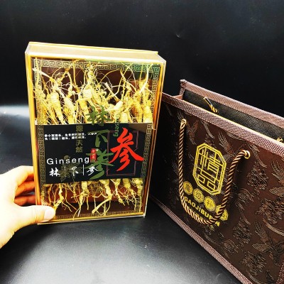 长白山人参林下参东北特产泡酒煲汤人参干货礼盒装产地批发 1盒图3
