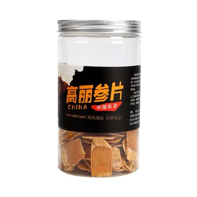 长白山红参片 高丽参瓶装煲汤泡酒红参片产地批发东北特产人参 2罐图5