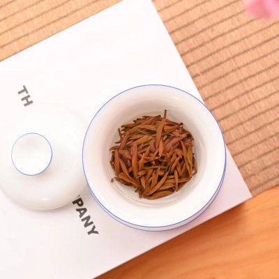 福建武夷山桐木红茶花香梅占金骏眉茶叶高山瓜子金全单芽罐礼盒装 2斤图3