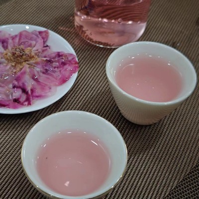 500克墨红玫瑰花茶云南重瓣墨红玫瑰大朵花冠冻干整朵高山玫瑰 1斤图4