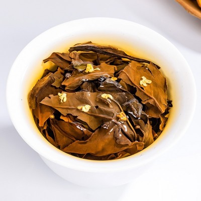 桂花白茶 小茶饼福鼎茶叶寿眉桂花+枣香老白茶饼250克陈香 1件图4