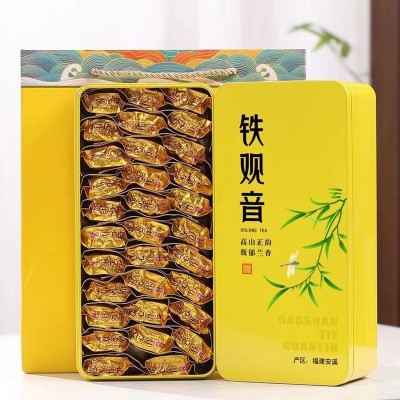 安溪铁观音新茶清香型兰花香春茶正味铁观音茶叶礼盒装500g乌龙茶 1件图2