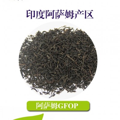 印度阿萨姆OP条茶欧标红茶批发 进口红茶条形茶叶红茶原料散装 1斤