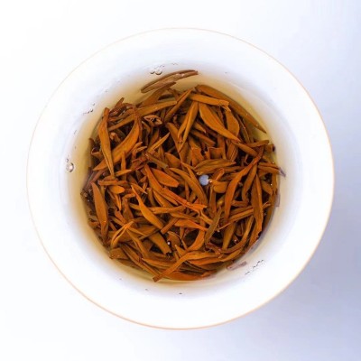 2025黑芽茶叶金骏眉新茶小菜茶单芽花香红茶原味礼盒装一件代发  1斤图4