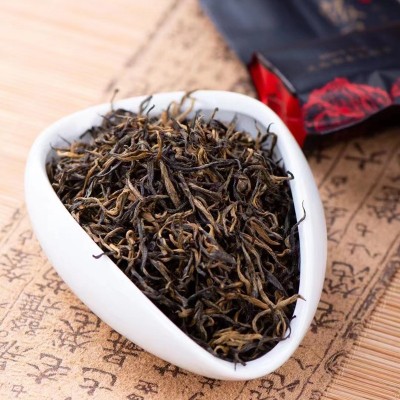 2025黑芽茶叶金骏眉新茶小菜茶单芽花香红茶原味礼盒装一件代发  1斤图3