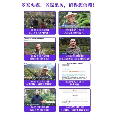 新品岩茶大红袍茶叶滋味浓郁肉桂水仙高香茗枞茶叶散茶货源批发茶 1件