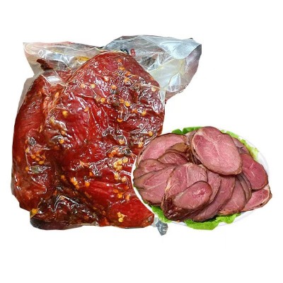 酱香肉 跑江湖地摊麻辣五香味大块肉批发 牛肉风味猪肉真空酱香肉 50袋图5