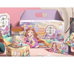 云南文化鲜花饼包装设计