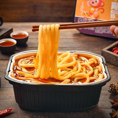 乱劈才整箱长盒自热土豆粉带调料懒人免煮即食速食品宿舍早餐夜宵 2箱图4