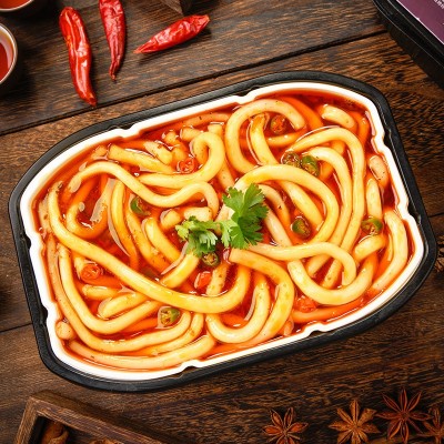 乱劈才整箱长盒自热土豆粉带调料懒人免煮即食速食品宿舍早餐夜宵 2箱图2