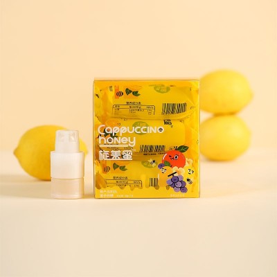 旋盖蜜蜂蜜水源头工厂支持贴 牌果汁蜜36g柠檬蜜头网红饮料 2个