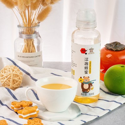 洋槐蜂蜜 挤压瓶装500克 槐花蜜 纯正 天然 农家自产 百花蜜 3瓶图4