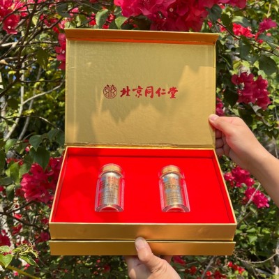 北京同仁堂 灵芝孢子油软胶囊灵芝孢子粉30粒礼盒 实体店货源 1盒图3