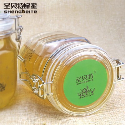 圣贝特1000g洋槐蜂蜜卡扣瓶装农家蜂蜜洋槐蜂蜜灌装分装土蜂蜜 2瓶图3
