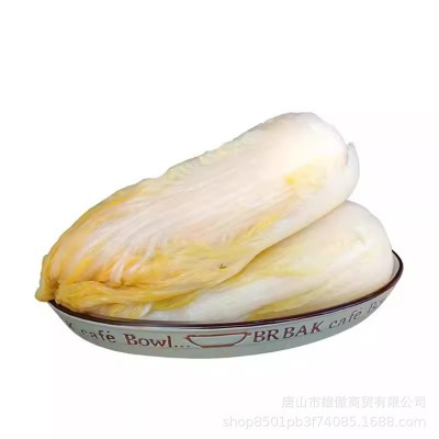 一世源东北酸菜芯5斤整颗酸菜黄芯大白菜大缸腌足酸菜酸白菜整颗 5个图4