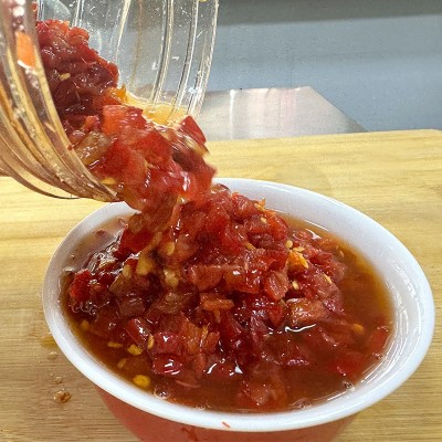 厂家批发泡椒酱商用辣椒酱餐饮业咸菜辣椒拌饭鱼头剁椒酱拌面香辣 1件图2
