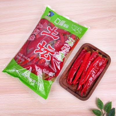 泡二荆条泡辣椒四川泡辣椒鲜嫩可口红辣椒泡椒老坛泡辣椒泡二荆条 1袋图5