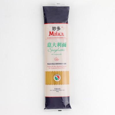 妙多意大利面商用意面面条装400G*24厂家批发餐饮专用品牌直销 2箱
