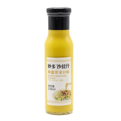 妙多沙拉汁蜂蜜芥末口味230ml瓶装家用整箱商用餐饮批发厂家直销 2箱