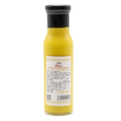妙多沙拉汁蜂蜜芥末口味230ml瓶装家用整箱商用餐饮批发厂家直销 2箱图3