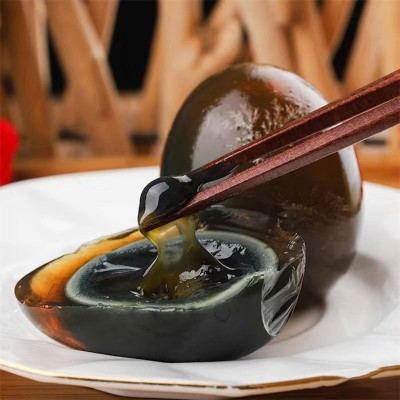 松花蛋16枚一件代发皮蛋源头工厂溏心实心变蛋农家鸭蛋整箱无铅 1盒图4