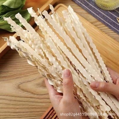 正宗铁棍山药刀削面 手工方便中宽整箱挂面细面条油泼面宽面速食 1斤图3