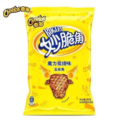 奇多妙脆角65g*30包整箱炭烧辣鸡茄汁味儿童零食小吃休闲膨化食品 1箱图5