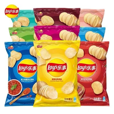 整箱乐事薯片40g*50包超市零食批发厂家8090休闲膨化零食大礼包 1箱图5