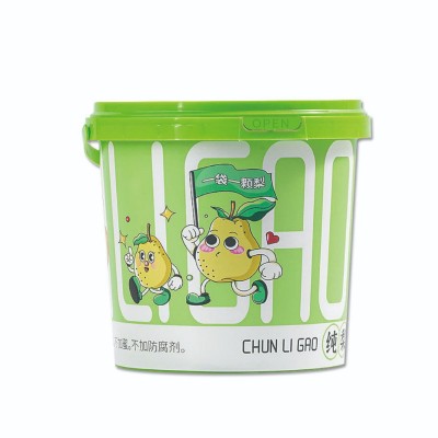 纯梨膏苹果膏山楂膏老人儿童款厂家直销桶装便携210克10条秋梨膏 2桶图5