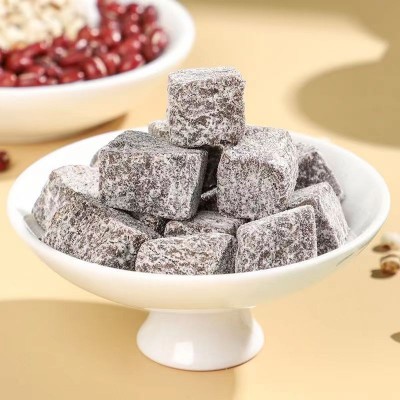 茯苓糕网红薏湿糕茯苓红豆芡实淮山药八珍糕小零食品传统糕点 2盒图4