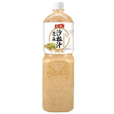 怡稼1.5L焙煎芝麻沙拉汁沙拉酱大瓶装商用家用蔬菜水果酱拌菜代发 1瓶图5