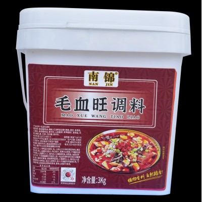 南锦毛血旺调料 3kg方桶 1桶