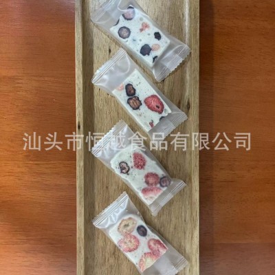 蓝莓草莓之恋双莓水果软糖草莓干蓝莓干小吃零食美味甜食批发30斤 5斤图5