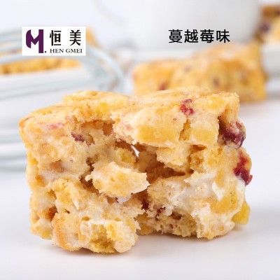 源头厂家牛轧奶芙烤芙糕点零食休闲食品批发 5罐图2