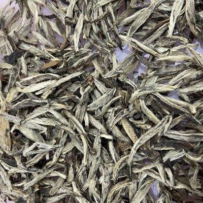 茶叶白茶白毫银针高山原料老年份陈香水甜产地厂家直批500g 1斤图2