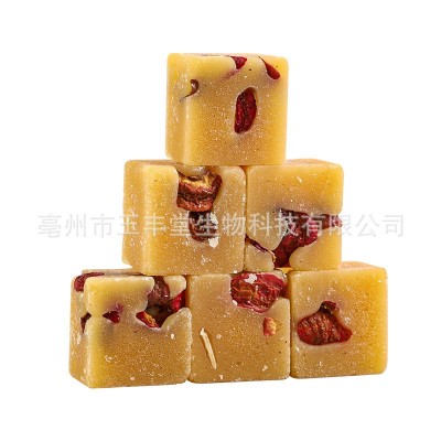 厂家批发 蜂蜜山楂糖块 冰糖养生水果花茶 方糖块蜂蜜花果茶 1件图5