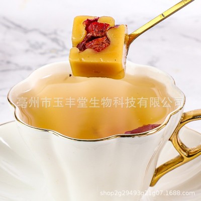 厂家批发 蜂蜜山楂糖块 冰糖养生水果花茶 方糖块蜂蜜花果茶 1件图4