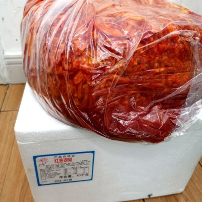 云楼牌泡菜酸甜红油泡菜酸辣酱菜咸菜整箱散装20斤包心菜 1箱