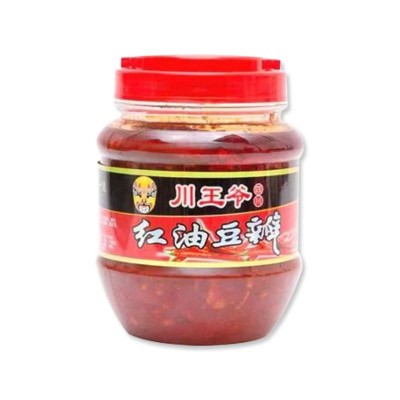 出口红油豆瓣郫县豆瓣酱500克餐饮调料火锅家用小炒调味料批发 24罐图5